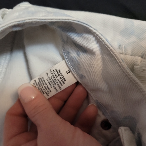 American eagle jean shorts sz 2 - Picture 3 of 3